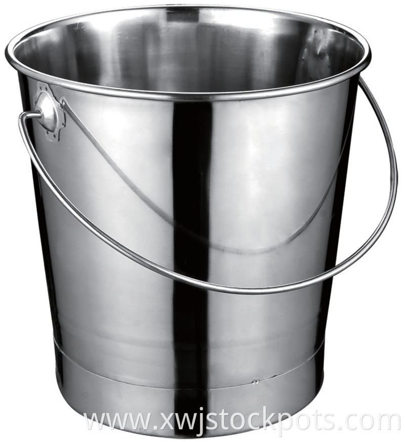 Extra Large Stainless Steel Bucket